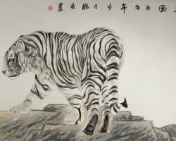Chinese, Korean, and Japanese Tiger Art